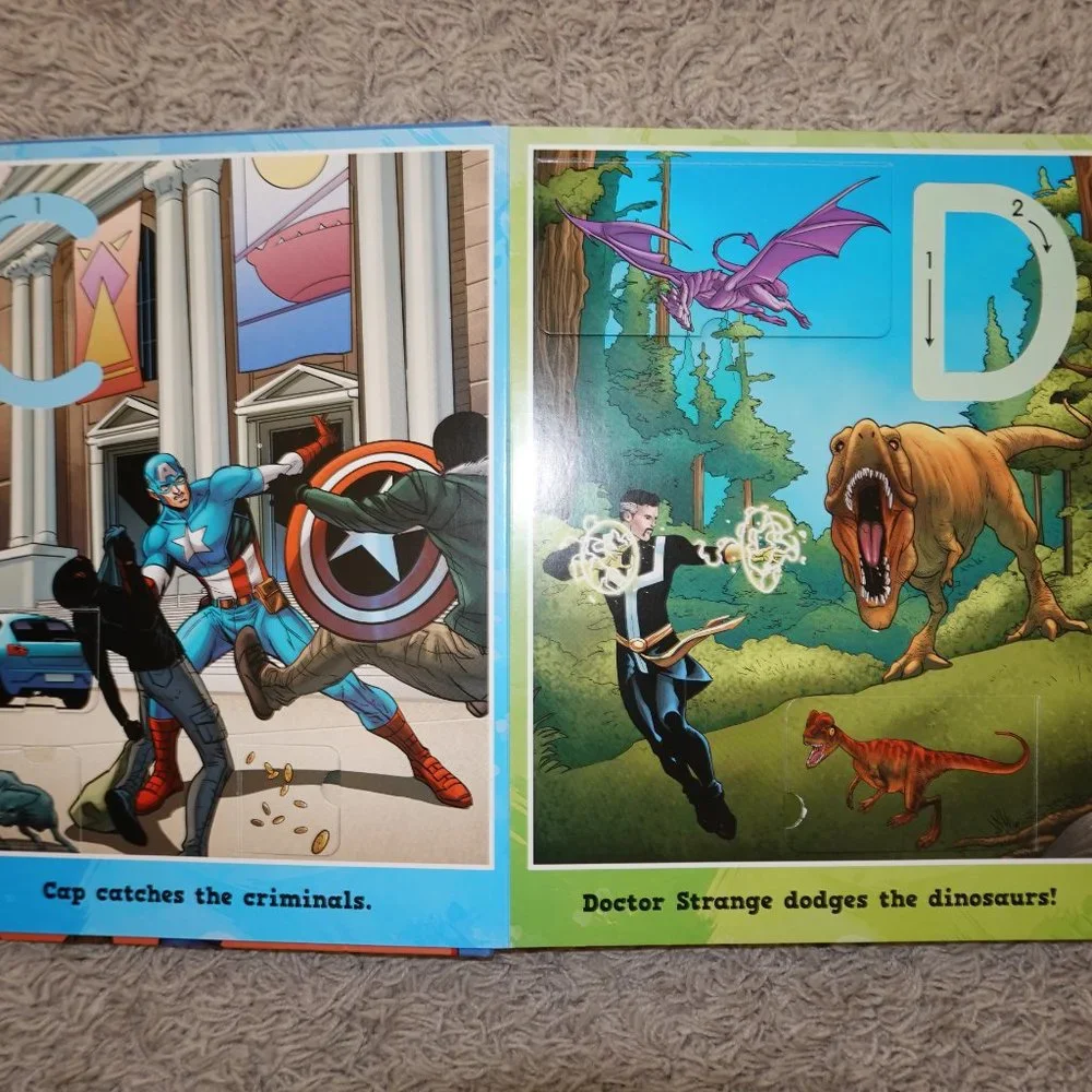Hardcover Marvel S is for Superhero - Letter Tracing